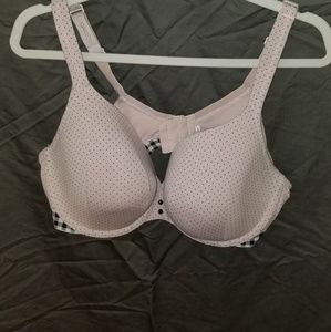 Cacique full-coverage pink bra